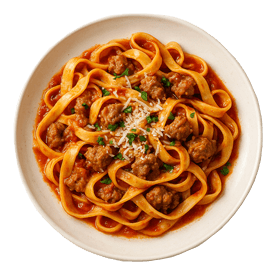 Tagliatelle Salsiccia